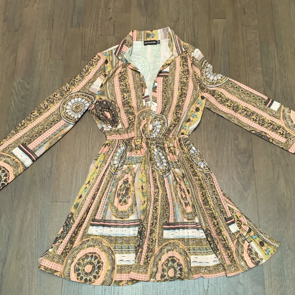 Pretty little thing multi color dress